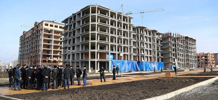 Работы по строительству новых объектов в Ингушетии